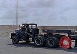 Image of semi tractor U-Tapao Royal Thai Air Force Base Thailand, 1969, second 41 stock footage video 65675039065