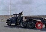 Image of semi tractor U-Tapao Royal Thai Air Force Base Thailand, 1969, second 43 stock footage video 65675039065