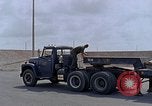 Image of semi tractor U-Tapao Royal Thai Air Force Base Thailand, 1969, second 45 stock footage video 65675039065