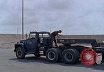 Image of semi tractor U-Tapao Royal Thai Air Force Base Thailand, 1969, second 49 stock footage video 65675039065
