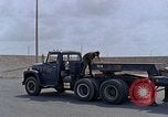 Image of semi tractor U-Tapao Royal Thai Air Force Base Thailand, 1969, second 50 stock footage video 65675039065