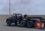 Image of semi tractor U-Tapao Royal Thai Air Force Base Thailand, 1969, second 56 stock footage video 65675039065