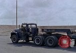 Image of semi tractor U-Tapao Royal Thai Air Force Base Thailand, 1969, second 59 stock footage video 65675039065