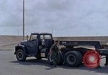 Image of semi tractor U-Tapao Royal Thai Air Force Base Thailand, 1969, second 61 stock footage video 65675039065