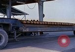 Standbild Lkw-ladung von MK82 Bomben kommt an Depot empfangen Thailand, 1969, aus Sekunde 18 historischem Filmmaterial Videoclip 65675039074