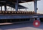 Standbild Lkw-ladung von MK82 Bomben kommt an Depot empfangen Thailand, 1969, aus Sekunde 22 historischem Filmmaterial Videoclip 65675039074