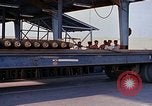 Standbild Lkw-ladung von MK82 Bomben kommt an Depot empfangen Thailand, 1969, aus Sekunde 24 historischem Filmmaterial Videoclip 65675039074