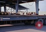 Standbild Lkw-ladung von MK82 Bomben kommt an Depot empfangen Thailand, 1969, aus Sekunde 26 historischem Filmmaterial Videoclip 65675039074