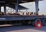 Standbild Lkw-ladung von MK82 Bomben kommt an Depot empfangen Thailand, 1969, aus Sekunde 27 historischem Filmmaterial Videoclip 65675039074