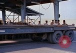 Standbild Lkw-ladung von MK82 Bomben kommt an Depot empfangen Thailand, 1969, aus Sekunde 32 historischem Filmmaterial Videoclip 65675039074
