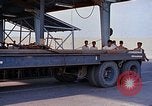 Standbild Lkw-ladung von MK82 Bomben kommt an Depot empfangen Thailand, 1969, aus Sekunde 34 historischem Filmmaterial Videoclip 65675039074