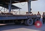 Standbild Lkw-ladung von MK82 Bomben kommt an Depot empfangen Thailand, 1969, aus Sekunde 36 historischem Filmmaterial Videoclip 65675039074