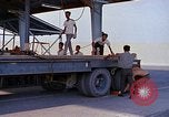 Standbild Lkw-ladung von MK82 Bomben kommt an Depot empfangen Thailand, 1969, aus Sekunde 44 historischem Filmmaterial Videoclip 65675039074