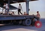 Standbild Lkw-ladung von MK82 Bomben kommt an Depot empfangen Thailand, 1969, aus Sekunde 47 historischem Filmmaterial Videoclip 65675039074