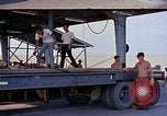 Standbild Lkw-ladung von MK82 Bomben kommt an Depot empfangen Thailand, 1969, aus Sekunde 49 historischem Filmmaterial Videoclip 65675039074