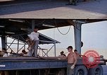 Standbild Lkw-ladung von MK82 Bomben kommt an Depot empfangen Thailand, 1969, aus Sekunde 51 historischem Filmmaterial Videoclip 65675039074