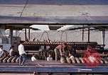 Standbild Lkw-ladung von MK82 Bomben kommt an Depot empfangen Thailand, 1969, aus Sekunde 52 historischem Filmmaterial Videoclip 65675039074