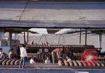 Standbild Lkw-ladung von MK82 Bomben kommt an Depot empfangen Thailand, 1969, aus Sekunde 53 historischem Filmmaterial Videoclip 65675039074