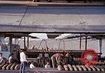 Standbild Lkw-ladung von MK82 Bomben kommt an Depot empfangen Thailand, 1969, aus Sekunde 54 historischem Filmmaterial Videoclip 65675039074