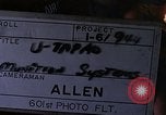 Immagine di Munizioni area di storage U Tapao-Royal Thai Air Force Base della Thailandia, 1969, secondo 3 filmato di repertorio 65675039081