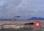 Image of Amercan B-52 bombers taking off U-Tapao Royal Thai Air Force Base Thailand, 1969, second 30 stock footage video 65675039083