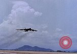 Image of Amercan B-52 bombers taking off U-Tapao Royal Thai Air Force Base Thailand, 1969, second 36 stock footage video 65675039083