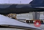 Image of B-52 bombers parked in revetments U-Tapao Royal Thai Air Force Base Thailand, 1969, second 10 stock footage video 65675039084