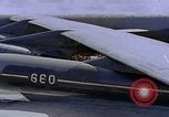 Image of B-52 bombers parked in revetments U-Tapao Royal Thai Air Force Base Thailand, 1969, second 26 stock footage video 65675039084
