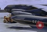 Image of B-52 bombers parked in revetments U-Tapao Royal Thai Air Force Base Thailand, 1969, second 35 stock footage video 65675039084