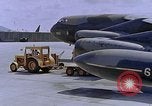 Image of B-52 bombers parked in revetments U-Tapao Royal Thai Air Force Base Thailand, 1969, second 40 stock footage video 65675039084
