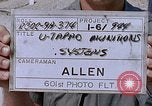 Image of B-52 bombers parked in revetments U-Tapao Royal Thai Air Force Base Thailand, 1969, second 55 stock footage video 65675039084