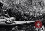 Image of Motorised Submersible Canoe Sleeping Beauty United Kingdom, 1943, second 13 stock footage video 65675039090
