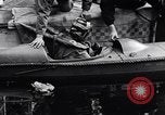 Image of Motorised Submersible Canoe Sleeping Beauty United Kingdom, 1943, second 20 stock footage video 65675039090