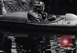Image of Motorised Submersible Canoe Sleeping Beauty United Kingdom, 1943, second 26 stock footage video 65675039090