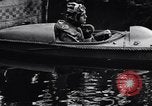 Image of Motorised Submersible Canoe Sleeping Beauty United Kingdom, 1943, second 27 stock footage video 65675039090