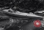 Image of Motorised Submersible Canoe Sleeping Beauty United Kingdom, 1943, second 45 stock footage video 65675039090