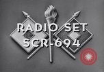 Immagine di Signal Corps Radio 694 SCR United States USA, 1944, secondo 14 filmato di repertorio 65675039093