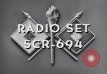 Immagine di Signal Corps Radio 694 SCR United States USA, 1944, secondo 15 filmato di repertorio 65675039093