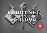 Immagine di Signal Corps Radio 694 SCR United States USA, 1944, secondo 17 filmato di repertorio 65675039093