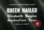 Immagine di Queen Elizabeth Canberra, Australia, 1963, secondo 15 filmato di repertorio 65675039102