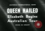 Immagine di Queen Elizabeth Canberra, Australia, 1963, secondo 16 filmato di repertorio 65675039102