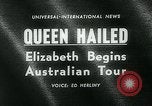 Immagine di Queen Elizabeth Canberra, Australia, 1963, secondo 18 filmato di repertorio 65675039102