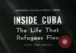 Image of Refugees Cuba, 1963, second 18 stock footage video 65675039111