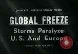 Image of snow and cold in winter of 1963 United States USA, 1963, second 3 stock footage video 65675039112
