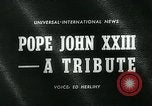 Image of Pope John XXIII United States USA, 1963, second 4 stock footage video 65675039117