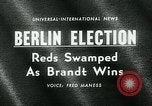 Image of Willy Brandt Berlin Germany, 1963, second 15 stock footage video 65675039125