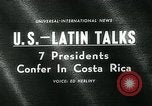 Standbild Präsident John Kennedy San Jose Costa Rica, 1963, aus Sekunde 15 historischem Filmmaterial Videoclip 65675039131