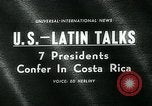 Standbild Präsident John Kennedy San Jose Costa Rica, 1963, aus Sekunde 16 historischem Filmmaterial Videoclip 65675039131