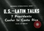 Standbild Präsident John Kennedy San Jose Costa Rica, 1963, aus Sekunde 17 historischem Filmmaterial Videoclip 65675039131
