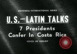 Standbild Präsident John Kennedy San Jose Costa Rica, 1963, aus Sekunde 18 historischem Filmmaterial Videoclip 65675039131